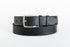 Cintura unisex TAFTIK HIP HUGGER in vero cuoio Alaska cerato con fibbia argento antico.