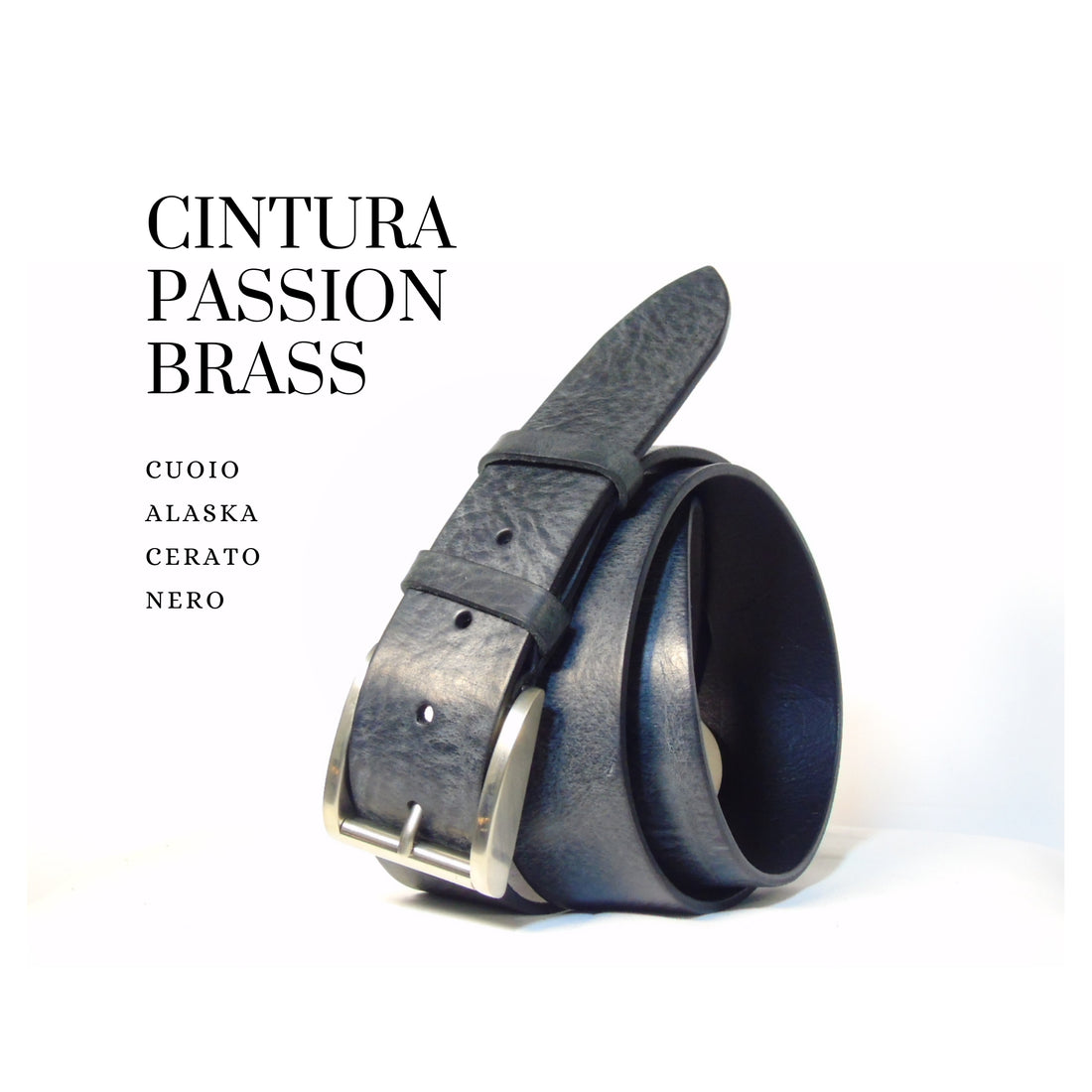 PASSION BRASS Cinturón unisex 